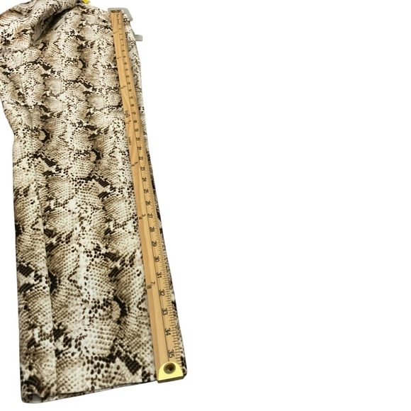 White House Black Market Snake Print Straight Leg Pants - Picture 8 of 8